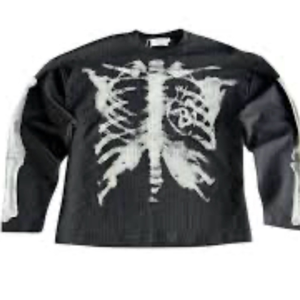 NWT, Men’s, Supermade graphic waffle sweatshirt, J69